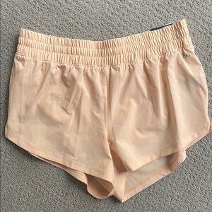 DSG 3” inseam Peach Mid-Rise Athletic Running Shorts women’s Small